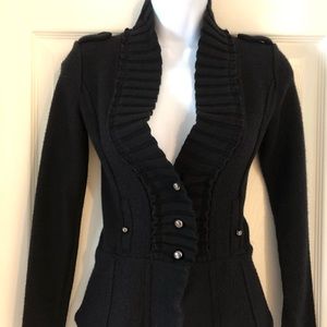 White House Black Market Black Sweater/Jacket